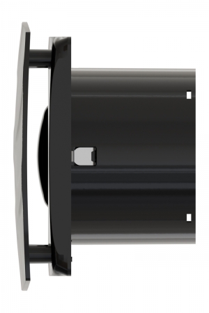 Вентилятор накладной WAVE D100 обр.клапан Black classic ERA