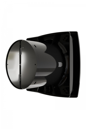 Вентилятор накладной WAVE D100 обр.клапан Black classic ERA