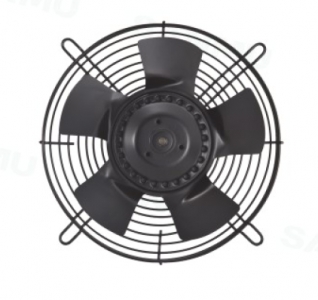 Осевой вентилятор с защитной решеткой Ровен YWF(K)2E-300-B-Z (Axial fans) нагнетание